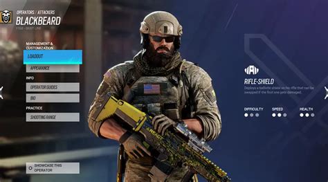 blackbeard shield|Rainbow Six Siege operator guide: Blackbeard — .